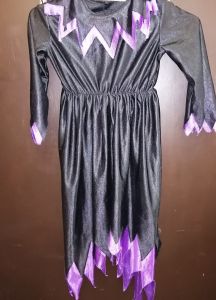Kids Costumes to Hire - Black & Purple dress - GIRL